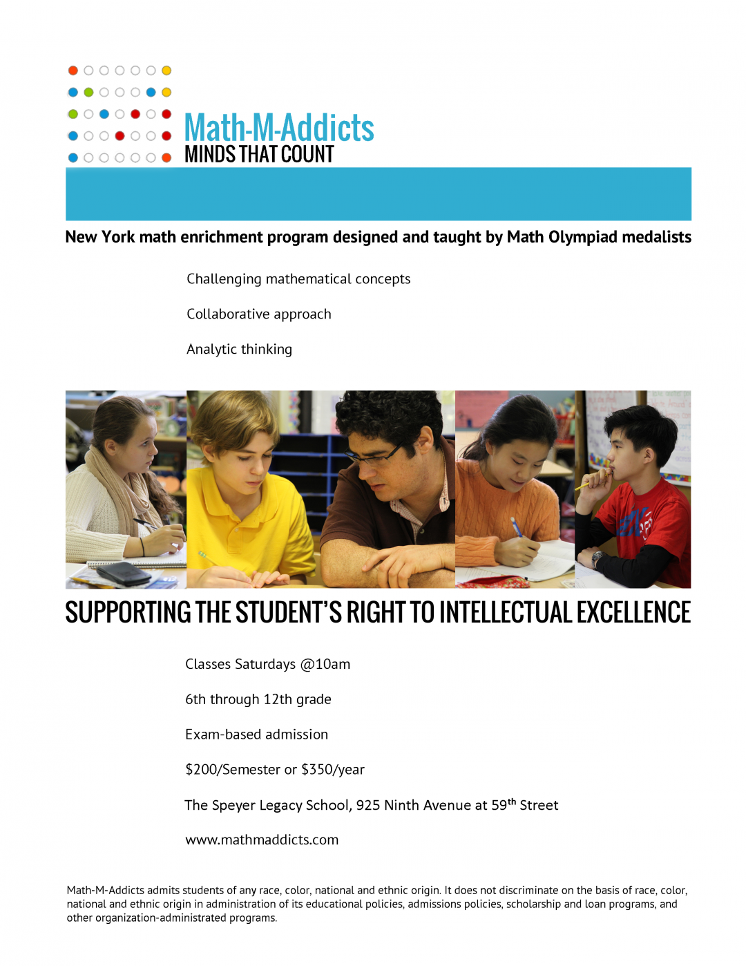 New York Math Circle and Math-M-Addicts – NYCIML